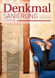Titelblatt: Denkmal SANIERUNG 2017/2018