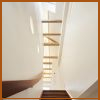Wandleuchten Einbauleuchten Treppenraum Tageslicht